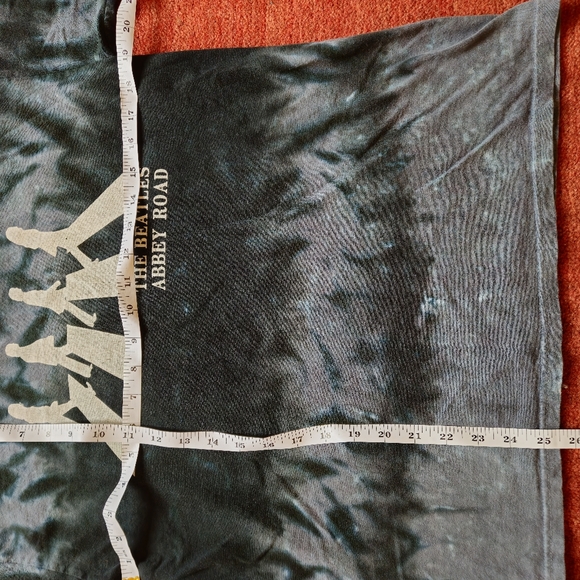 Liquid Blue The Beatles Abbey Road Size Small 2008 Tie-Dye Band T-Shirt - Picture 7 of 7